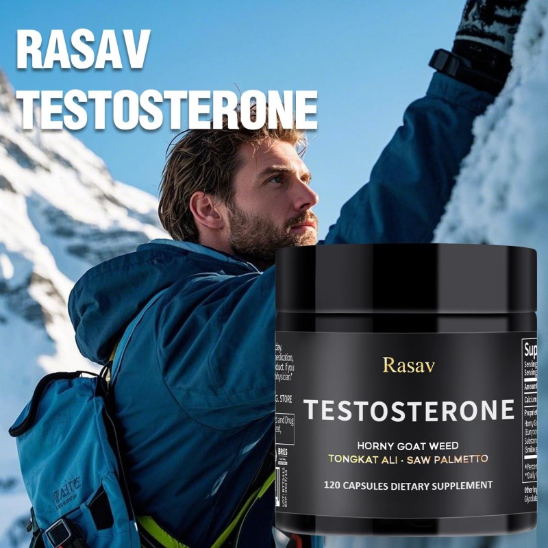 Testosterone Booster Supplement for Men 120 Capsules