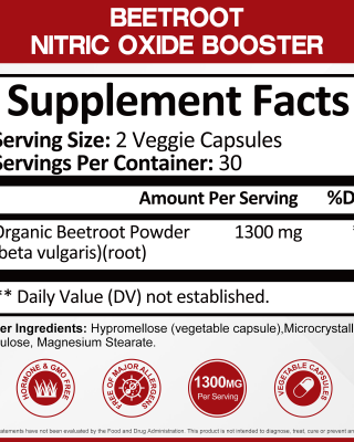 Prostate Supplement & Nitric Oxide Booster Bundle for Men, Include Saw Palmetto, Pygeum Powder and Beetroot, Supports Prostate and Urinary Health, Blood Flow - 60 Capsules & 60 Capsules