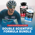 Prostate Supplement & Nitric Oxide Booster Bundle for Men, Include Saw Palmetto, Pygeum Powder and L-Arginine, Supports Prostate and Urinary Health, Blood Flow - 60 Capsules & 60 Capsules