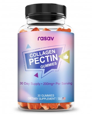 Collagen Peptides Gummies with Biotin, Vitamin C&E Complex , Znic | Natural Purple Carrot Juice Flavor | Sugar Free, Non-GMO