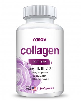 Collagen Pills 1800 mg - Multi Collagen Supplements (Types I, II, III, V & X) Grass Fed Non GMO Collagen Peptides Pills for Hair, Skin and Joints - Hydrolyzed Collagen Protein Powder