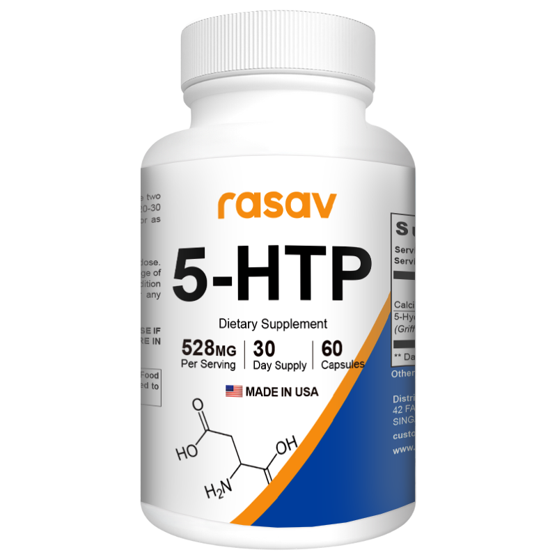 5-Hydroxytryptophan (5-HTP) - Serotonin Support for Sleep and Stress Management 