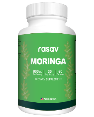 Moringa Oleifera Energy, Skin, Immune & Gut Health Superfood, Rich in Antioxidants, Essential Vitamins & Amino Acids, Natural Green Supplement