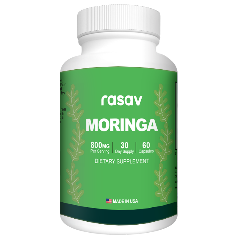 Moringa Oleifera Energy, Skin, Immune & Gut Health Superfood, Rich in Antioxidants, Essential Vitamins & Amino Acids, Natural Green Supplement