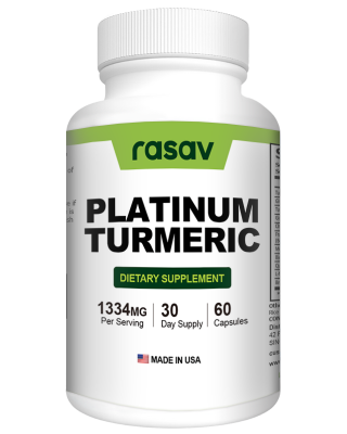 Platinum Turmeric Formulated with Glucosamine, Chrondroitin, MSM & BioPerine for Maximum Joint Health