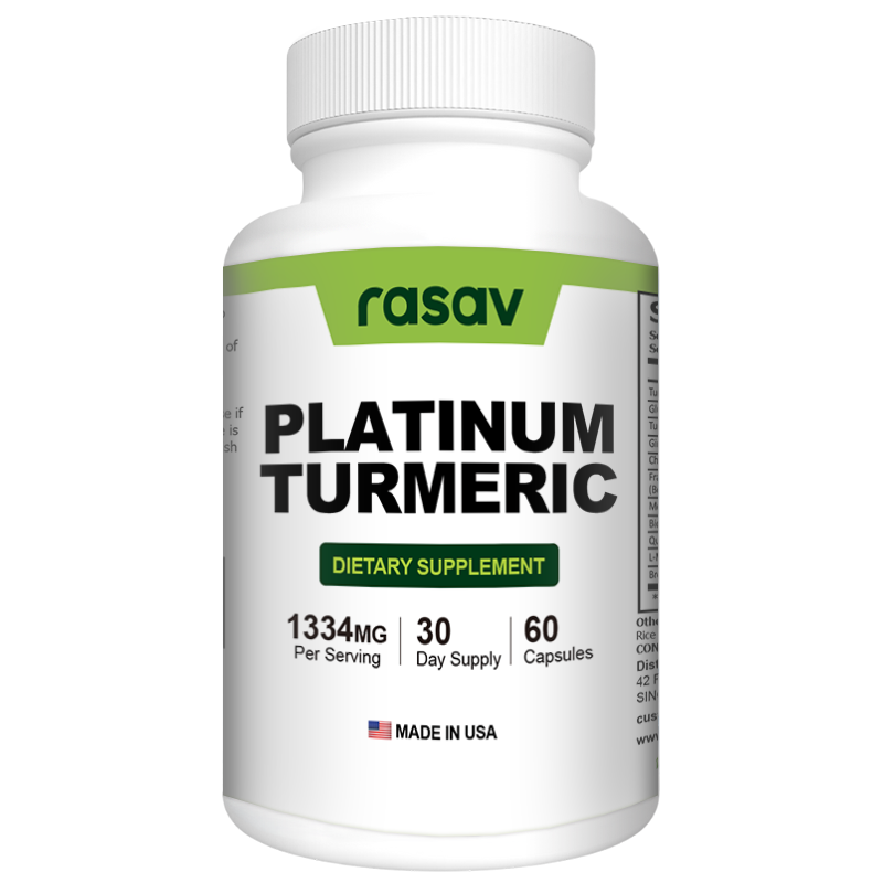 Platinum Turmeric Formulated with Glucosamine, Chrondroitin, MSM & BioPerine for Maximum Joint Health