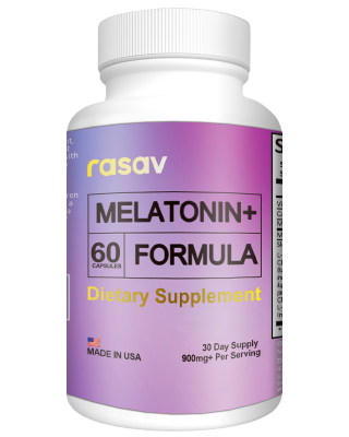 Advanced Natural Sleep Aid with Melatonin - Made with B6, Magnesium, L-Theanine, L-Tryptophan, 5-HTP, GABA, Valerian, Chamomile, Passion Flower, Ashwagandha