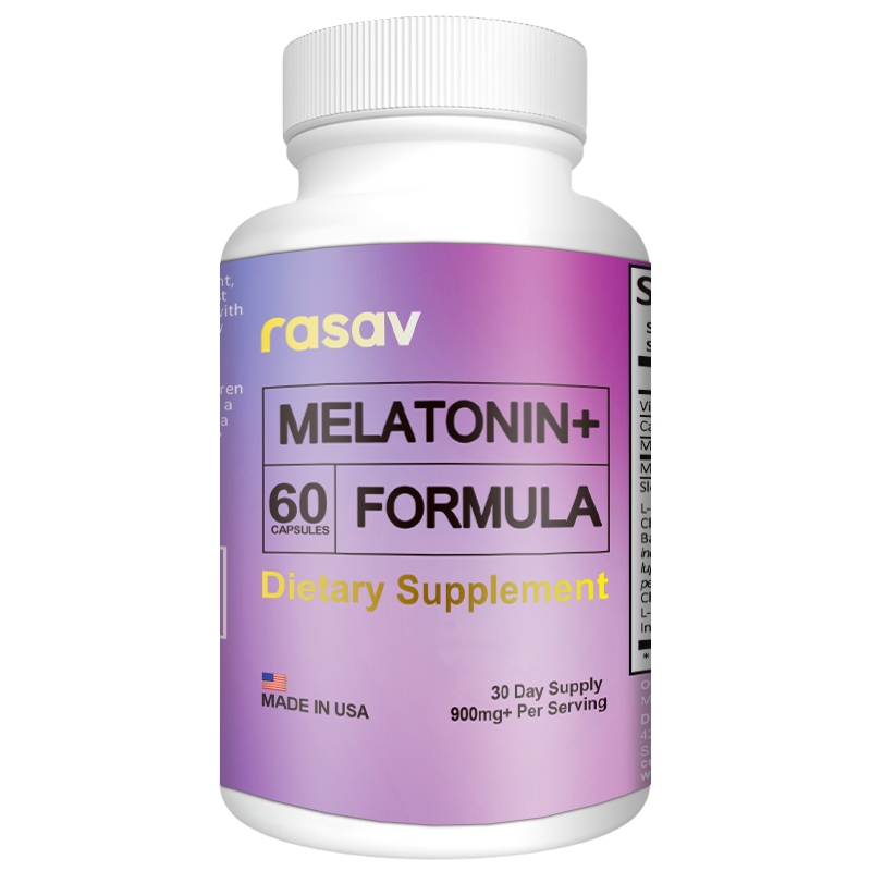 Advanced Natural Sleep Aid with Melatonin - Made with B6, Magnesium, L-Theanine, L-Tryptophan, 5-HTP, GABA, Valerian, Chamomile, Passion Flower, Ashwagandha