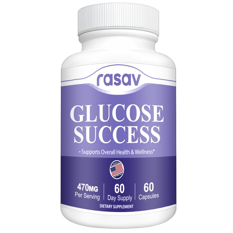  Glucose Success|with Banaba, Guggul, Cinnamon, Gymnema Sylvestre, and Bitter Melon, 60ct