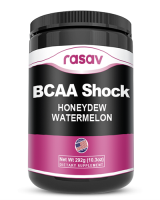 BCAA Powder 4g BCAA Amino Acids 2:1:1, 1g L-Glutamine, Vitamin B6 Complex - Energy Daily Powder Replenisher Post Workout - Muscle Recovery Support Drink for Men & Women