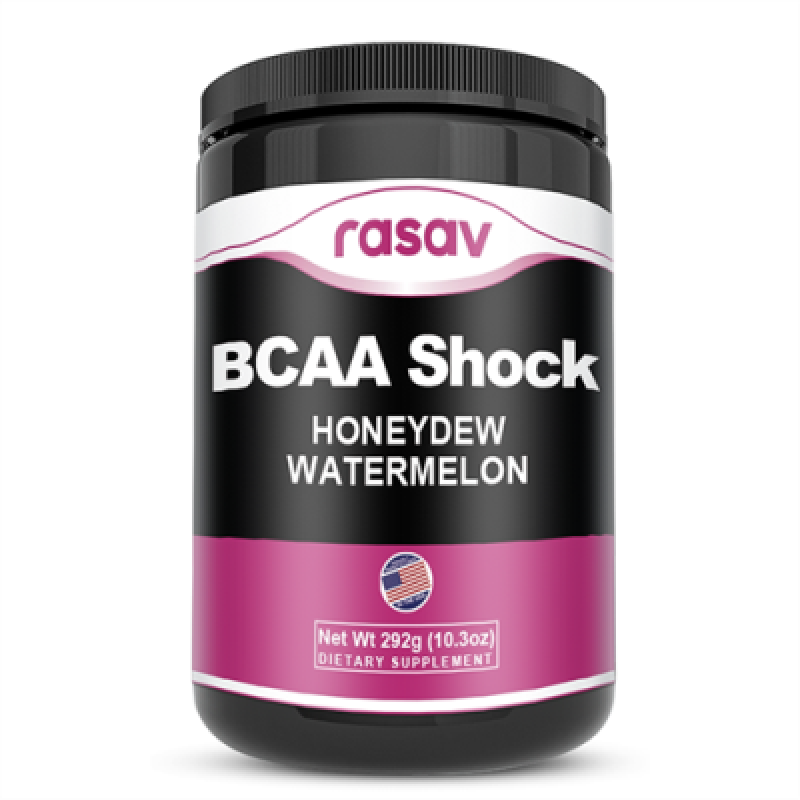 BCAA Powder 4g BCAA Amino Acids 2:1:1, 1g L-Glutamine, Vitamin B6 Complex - Energy Daily Powder Replenisher Post Workout - Muscle Recovery Support Drink for Men & Women