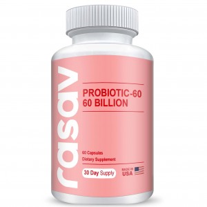 Probiotic 60 Billion CFU - Advanced Probiotics for Gut Health & Digestive Support with Maktrek® Bi-Pass Technology, Immune Boost, Dairy & Gluten-Free, Non-GMO - 60 Capsules