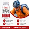 Rasav Beet Root Capsules 1300mg Per Serving - Beetroot Powder Supports Blood Flow, Blood Pressure, Heart & Energy, Beet Root Supplement Non-GMO - 60 Capsules, 30-Day Supply
