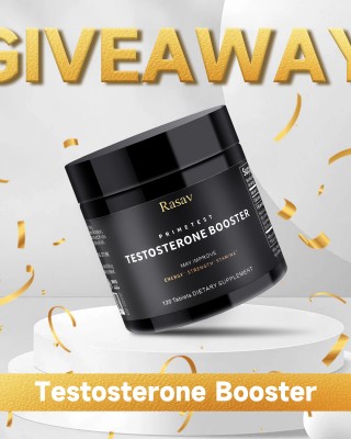 GIVEAWAY! Testosterone Booster 120 Tablets