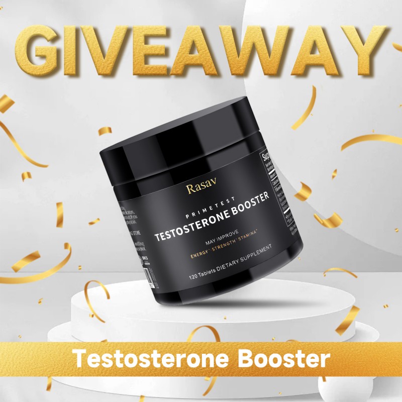 GIVEAWAY! Testosterone Booster 120 Tablets