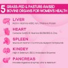 Rasav Beef Organ Supplement for Women - Supports Hormone Balance| Ferritin & Energy Levels - Grass-Fed Beef Liver, Kidney, Heart, & More - 120 Capsules